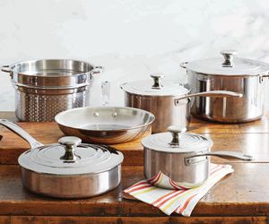 Le Creuset 10 Piece Stainless Steel Cookware Set