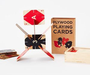 Areaware Plywood Playing Cards 