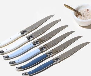 Laguiole Jean Dubost Stainless-Steel Steak Knives - Set of 4